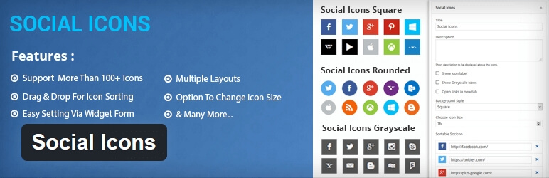 Social-Icons-essential-WordPress-Plugins