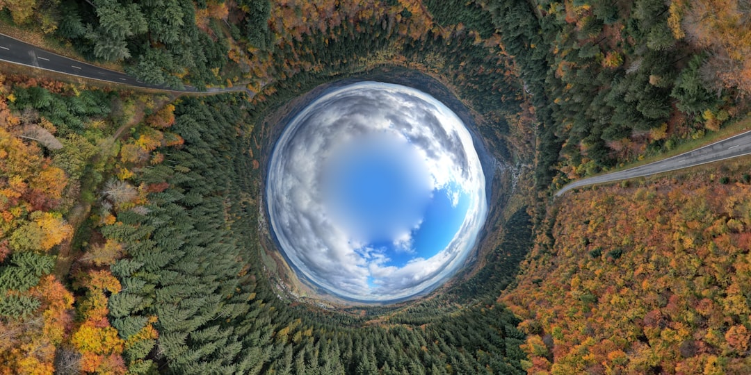 The Best Free Google Maps Alternatives You Can Download 1 an aerial view of a road in the middle of a forest magic earth 3d maps privacy navigation openstreetmap