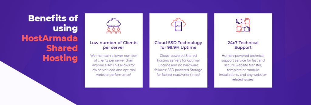 Hostarmada benefits uptime