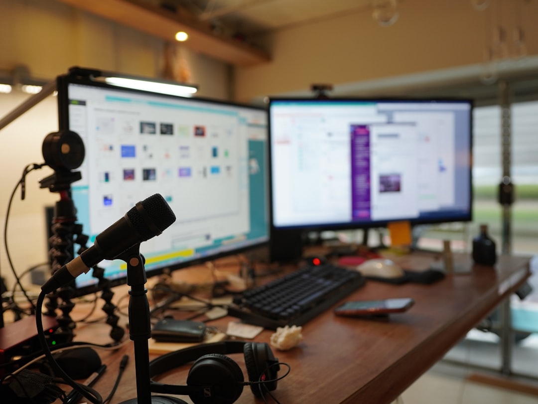 How to update CyberLink Media Player to the latest version? 1 a desk with two monitors and a microphone media application software settings cyberlink update