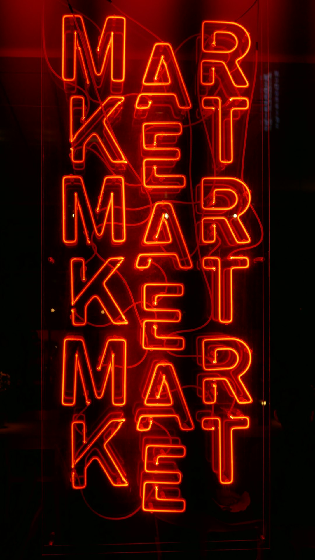 red market sign market research consumer behavior data analysis