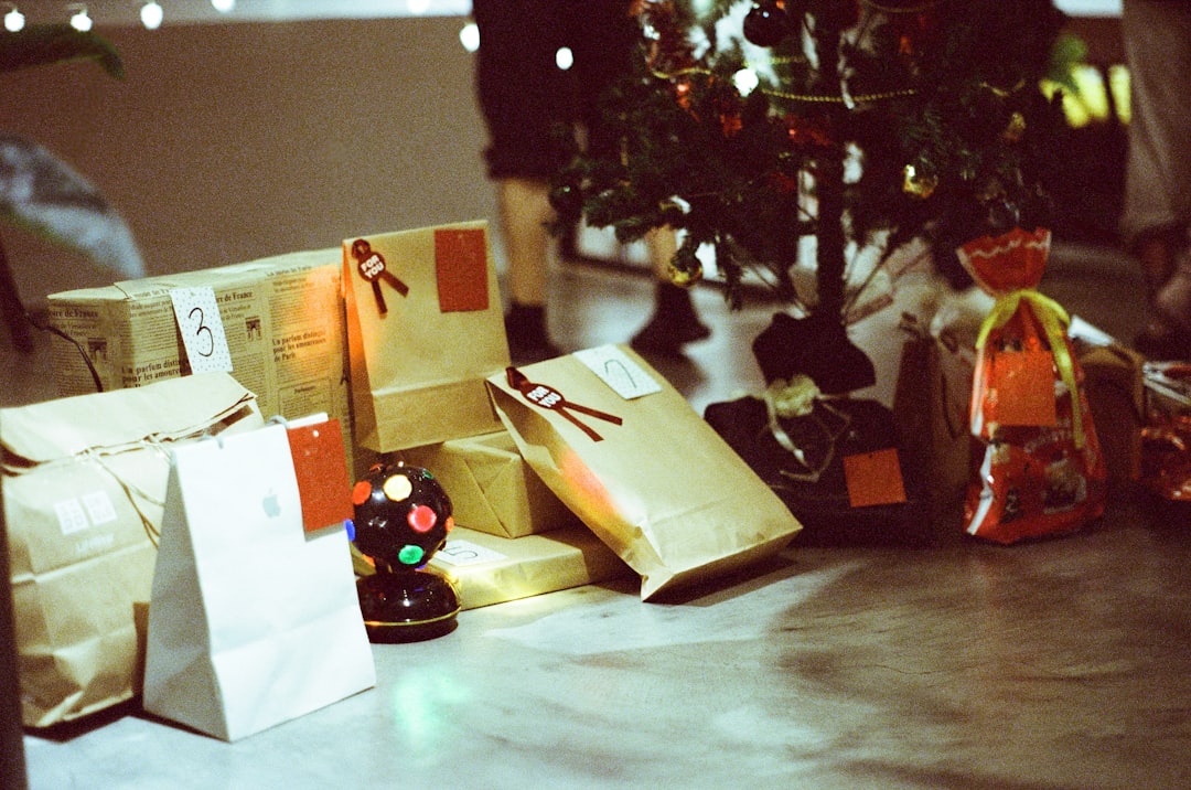 Where and How to Use Your Lifestyle Gift Card: A Guide 1 a table topped with bags and a christmas tree gift card shopping mall redeeming card
