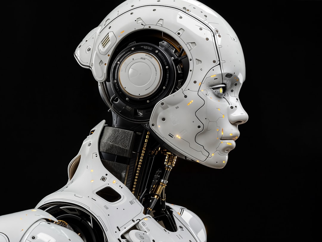 Powerful Instagram Follower Export Tool: IGExporter 2 a white robot is standing in front of a black background future technology artificial intelligence cybersecurity 1