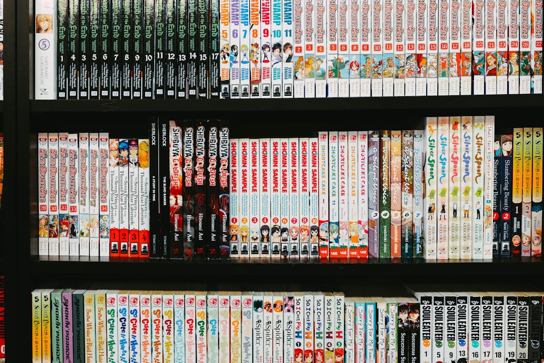 How to get started scanlating manga 3 assorted title books on rack manga japan reading
