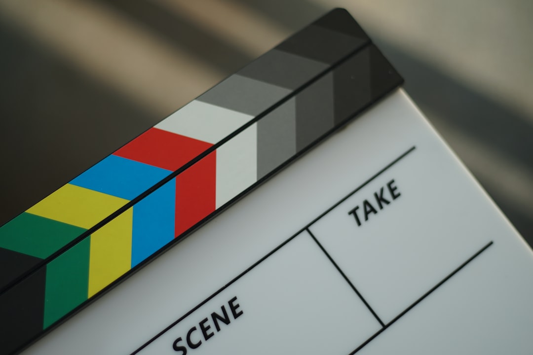 a close up of a movie clapper video project clip selection editing tips