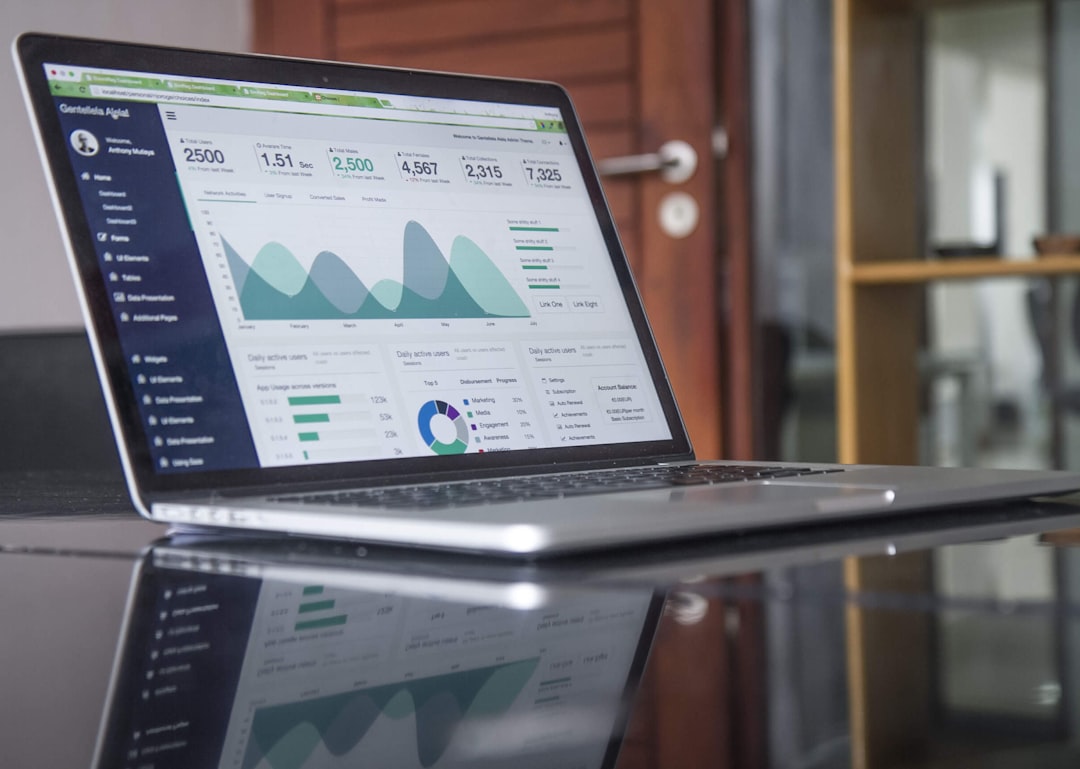 We Tested the 3 Best AI Tools for Product Managers in 2025 2 laptop computer on glass top table data analytics charts ai dashboard product management