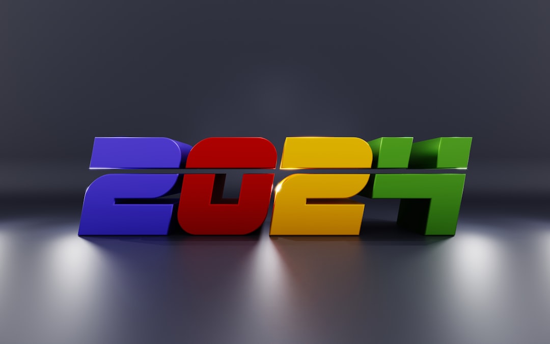 a 3d image of the word 2012 in multicolored letters geo blocks vpn streaming restricted content media access