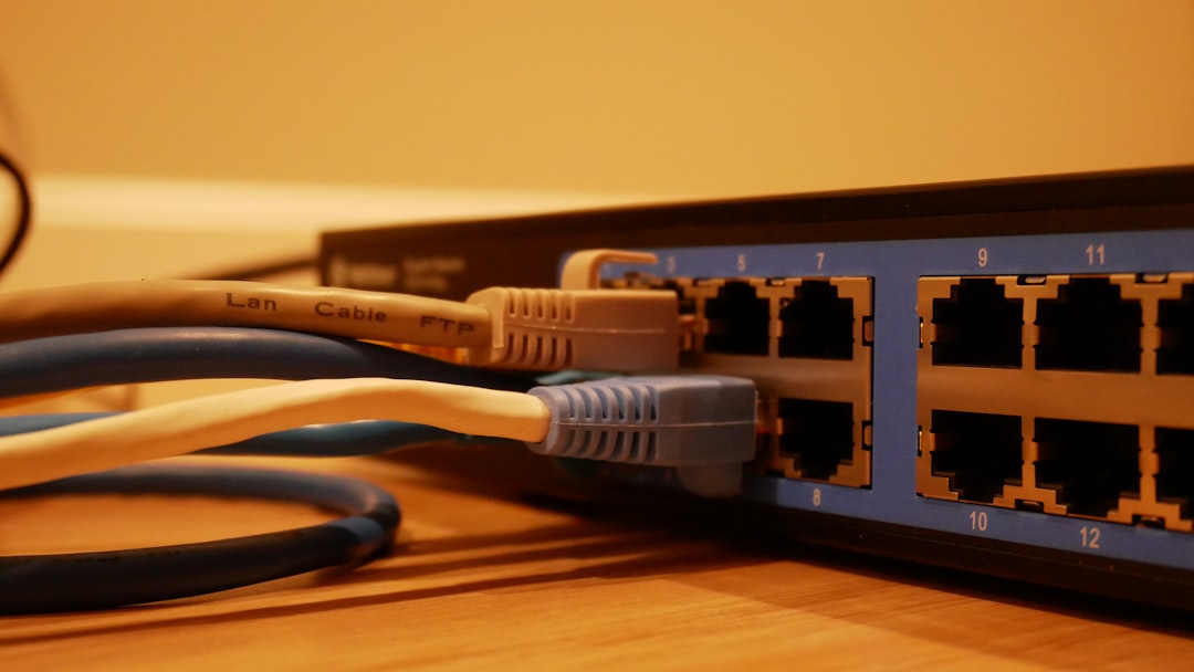 white and gray cable networking router ccie data center
