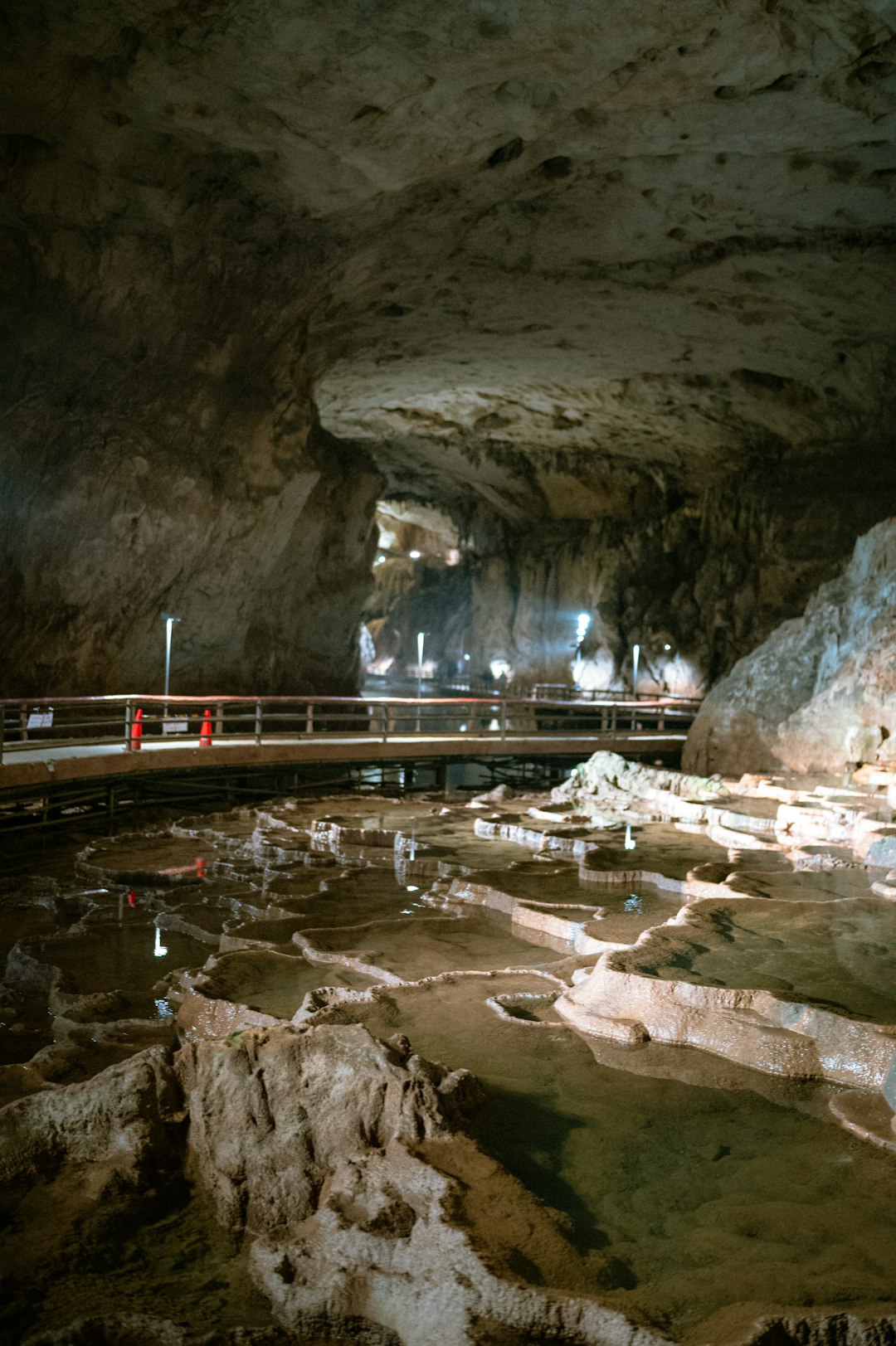 a large cave filled with lots of water minecraft interior lush cave underground decoration
