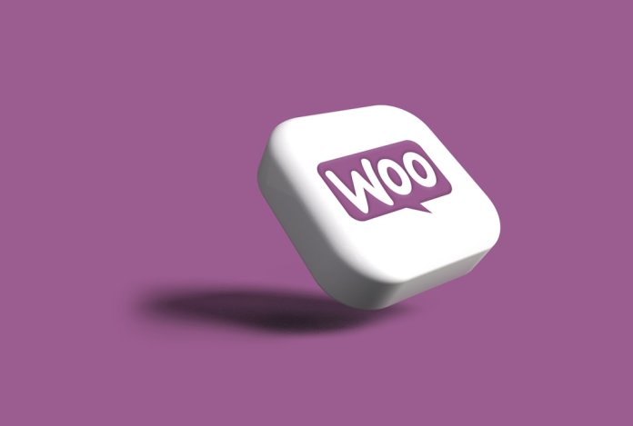 a purple and white square with the word woo on it wordpress admin, wp config settings, code editor