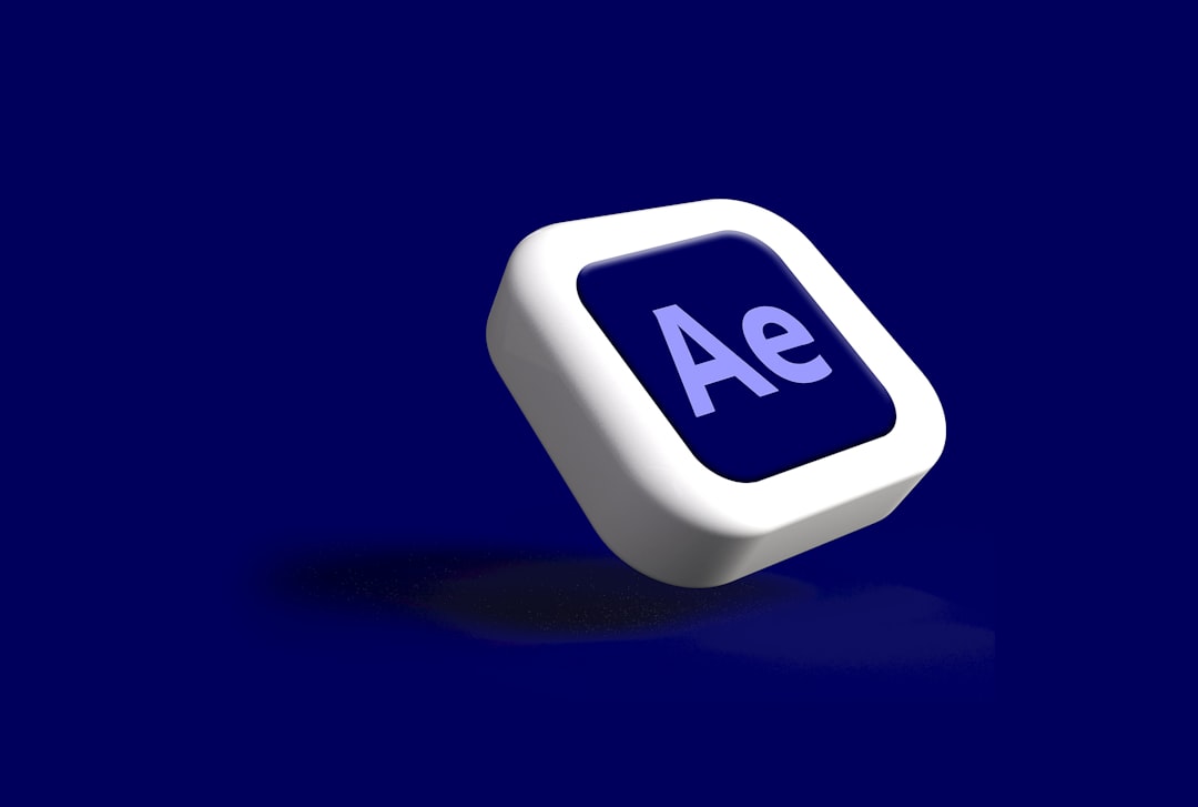 a white and blue object with the word ae on it ab testing split test video marketing success