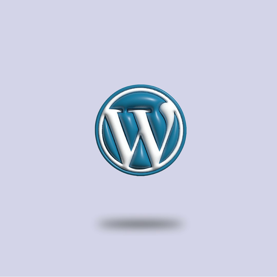 a blue and white wordpress logo comment section blog discussion user engagement wordpress interface 1