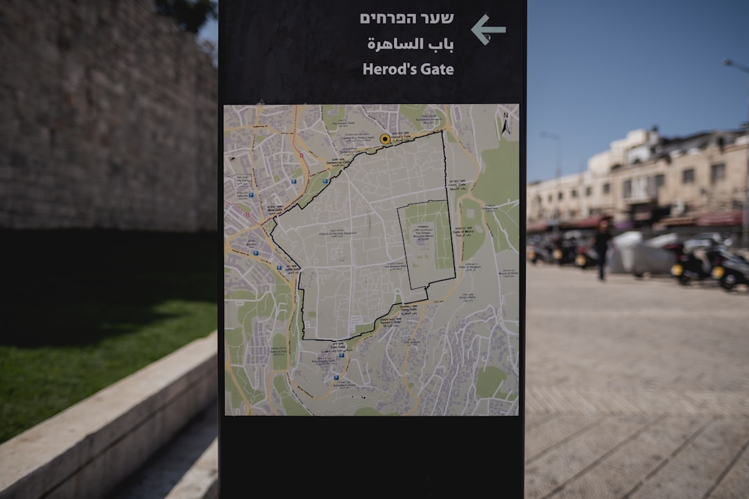 a map of a city on a street sign smart map app screen irobot interface navigation settings