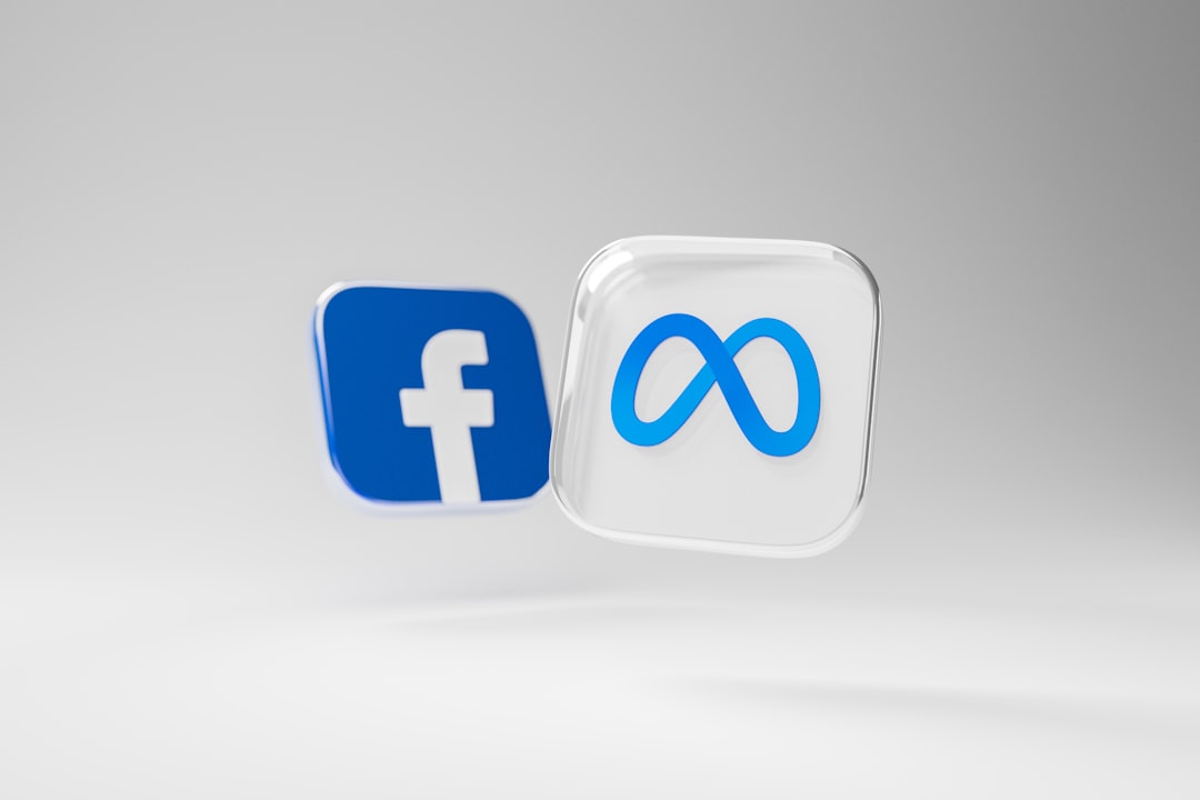 a white and blue square with a blue and white facebook logo multiple devices login facebook browser mobile