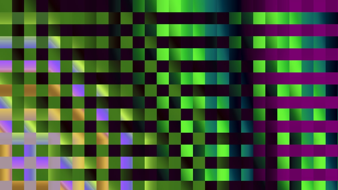 abstract pattern of colorful squares and stripes stable diffusion generation high resolution gpu optimization