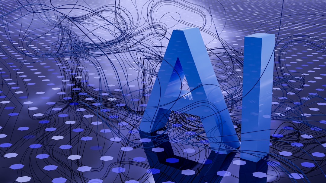 a computer generated image of the letter a artificial intelligence user experience digital assistant
