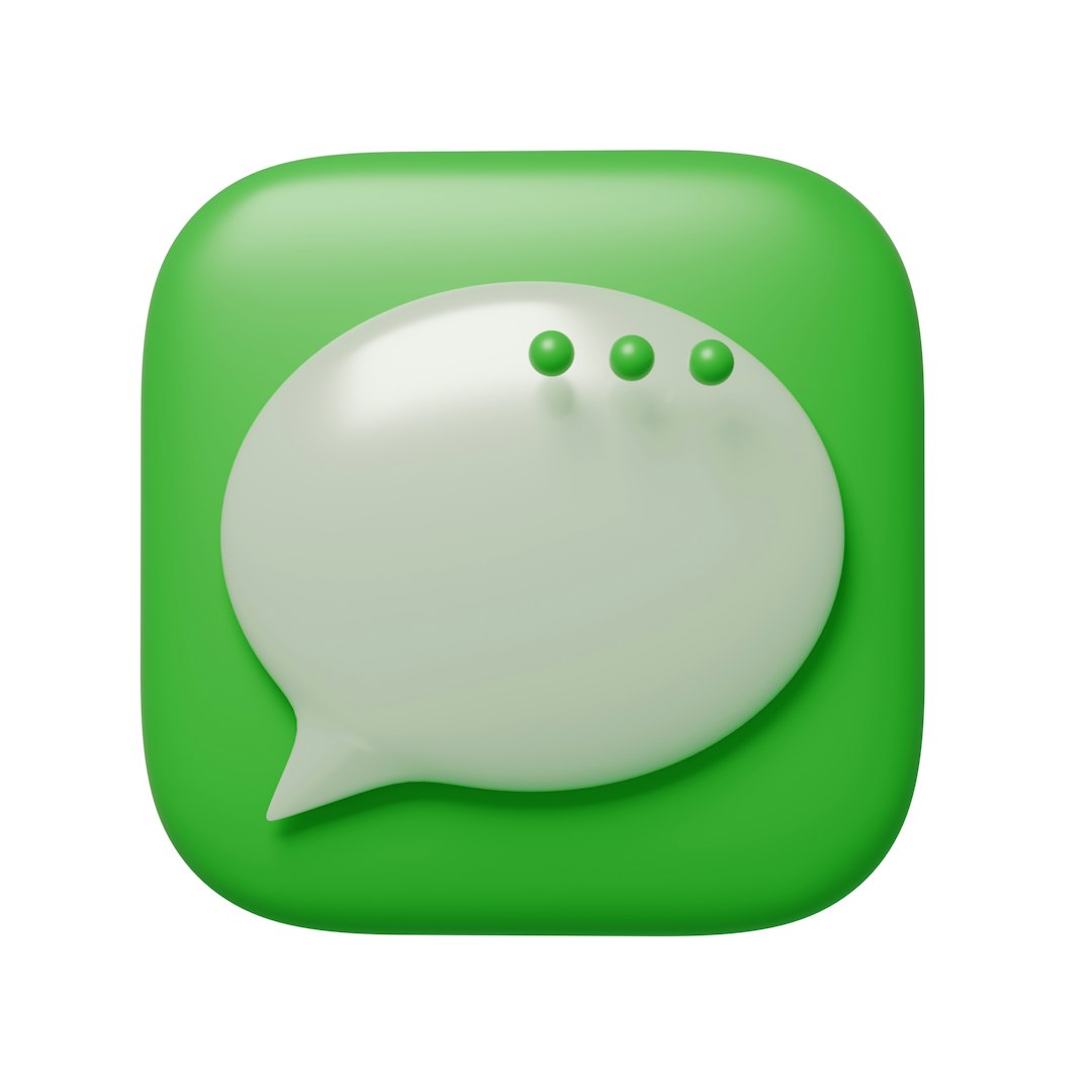 a green app icon with a white speech bubble slack app remote team chat collaboration software