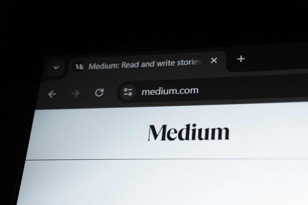 medium com website displayed on a screen browser settings hardware acceleration chrome menu