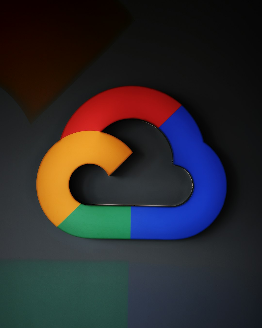 the logo for google is shown on a wall stackpath cloud edge security tech infrastructure