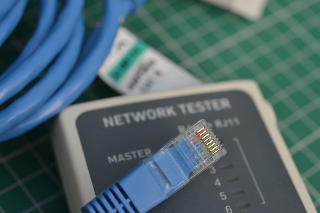 a close up of a network tester on a table network troubleshooting vpn connection