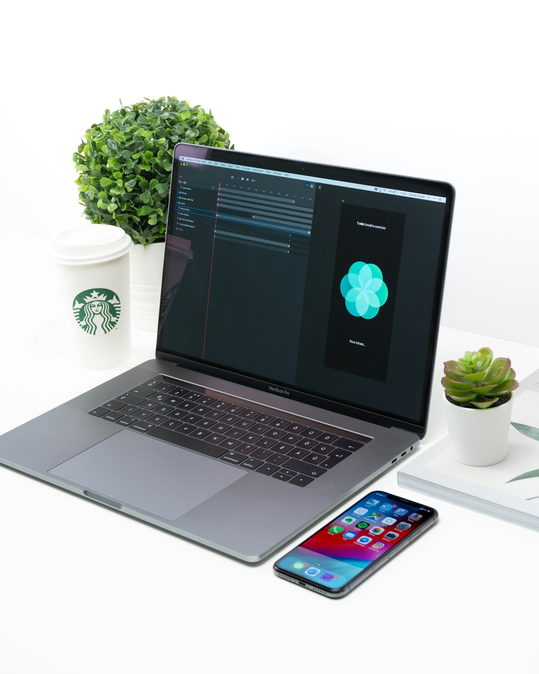 macbook pro productivity apps minimalist interface code scripts