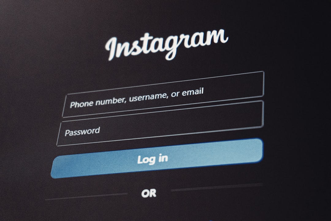 instagram login screen with username and password fields social media sharing screen instagram location tag example smartphone posting